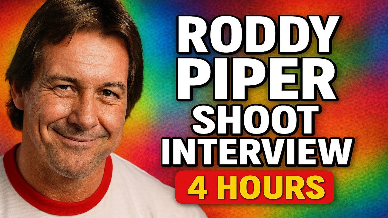Roddy Piper - FULL 4-Hour Shoot Interview on Vince McMahon, Hulk Hogan, Mr T & Bret Hart