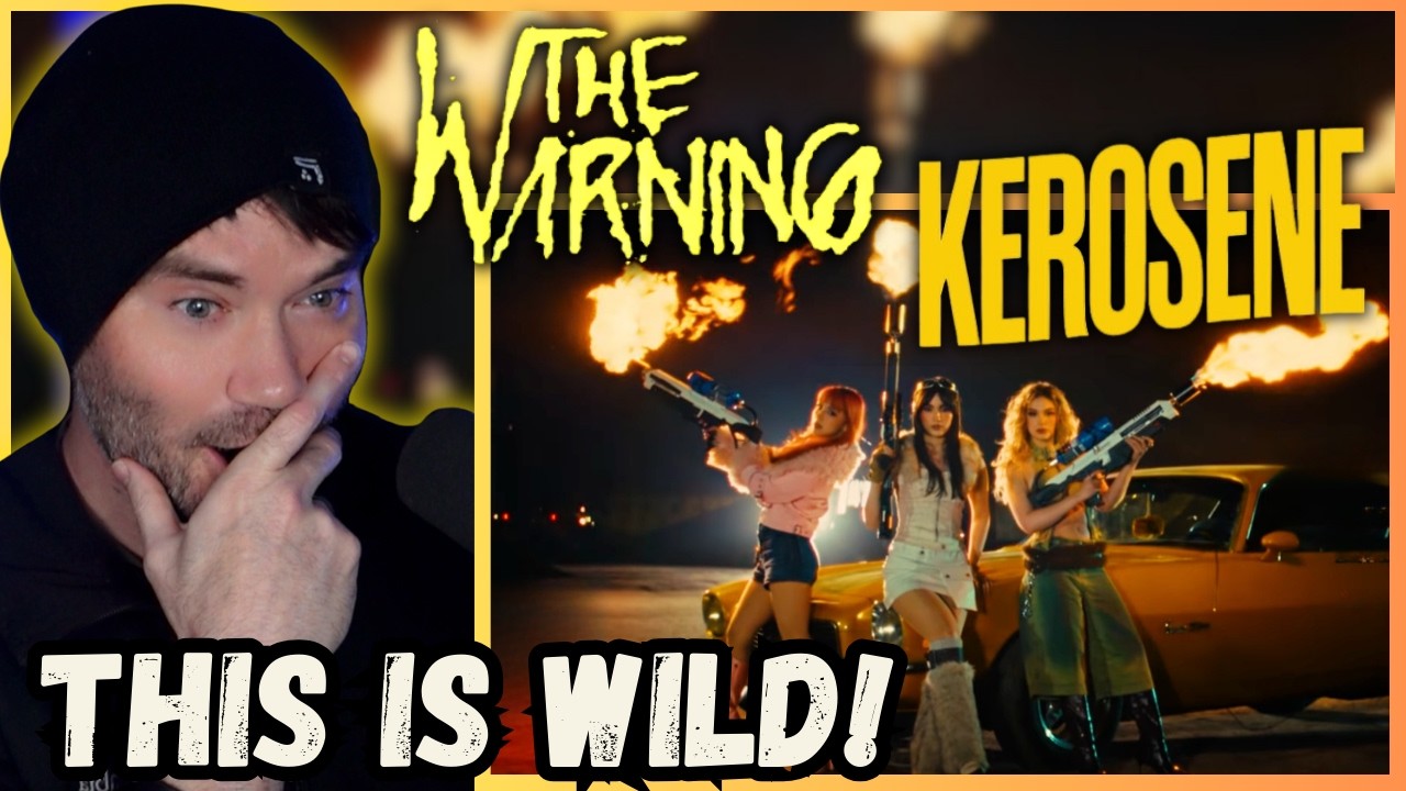 The Warning - Kerosene (Официальное видео) | Реакция вокалиста метал-группы