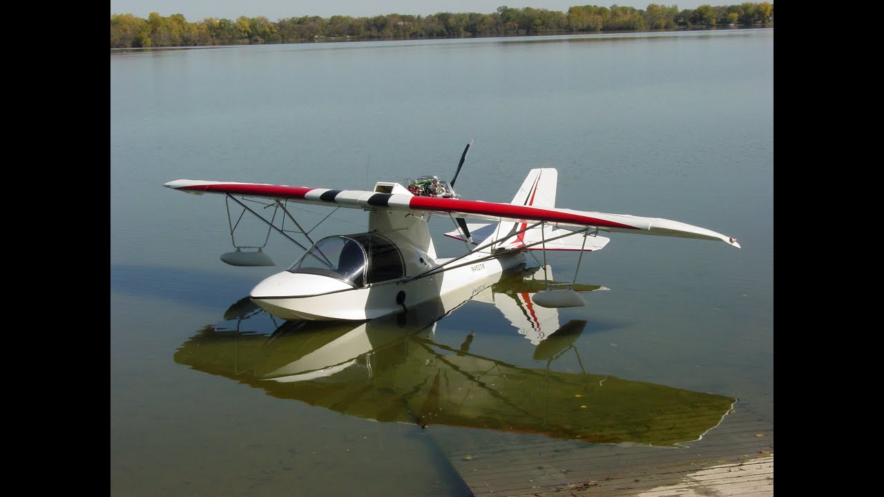 Searey Full size aircraft build in 8 months with Flight video