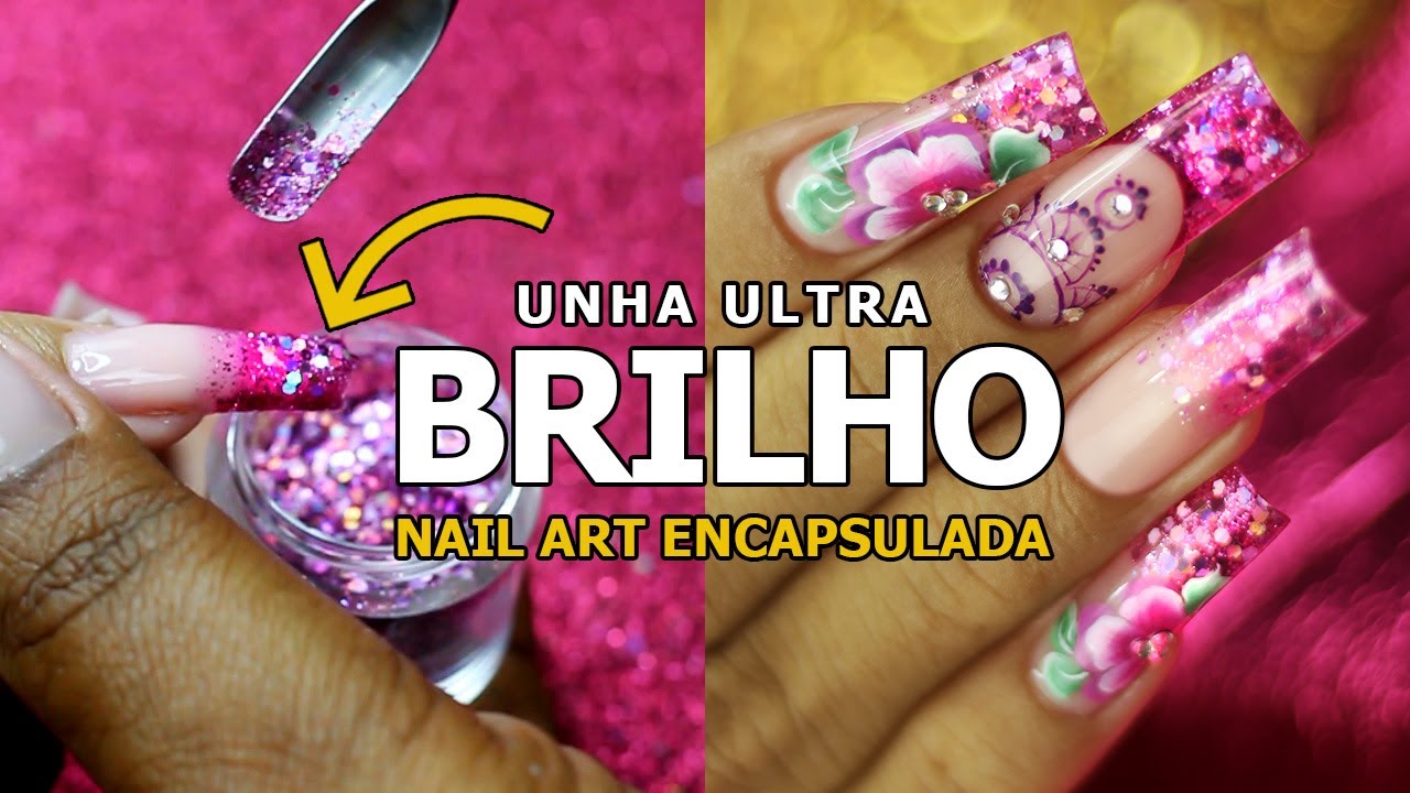 UNHA ENCAPSULADA SUPER FÁCIL E RÁPIDA