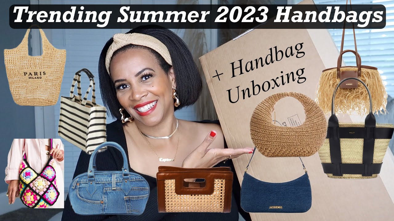 👜 TRENDING SUMMER 2023 HANDBAGS + New Handbag Unboxing, Summer Handbags 2023 | Crystal Momon