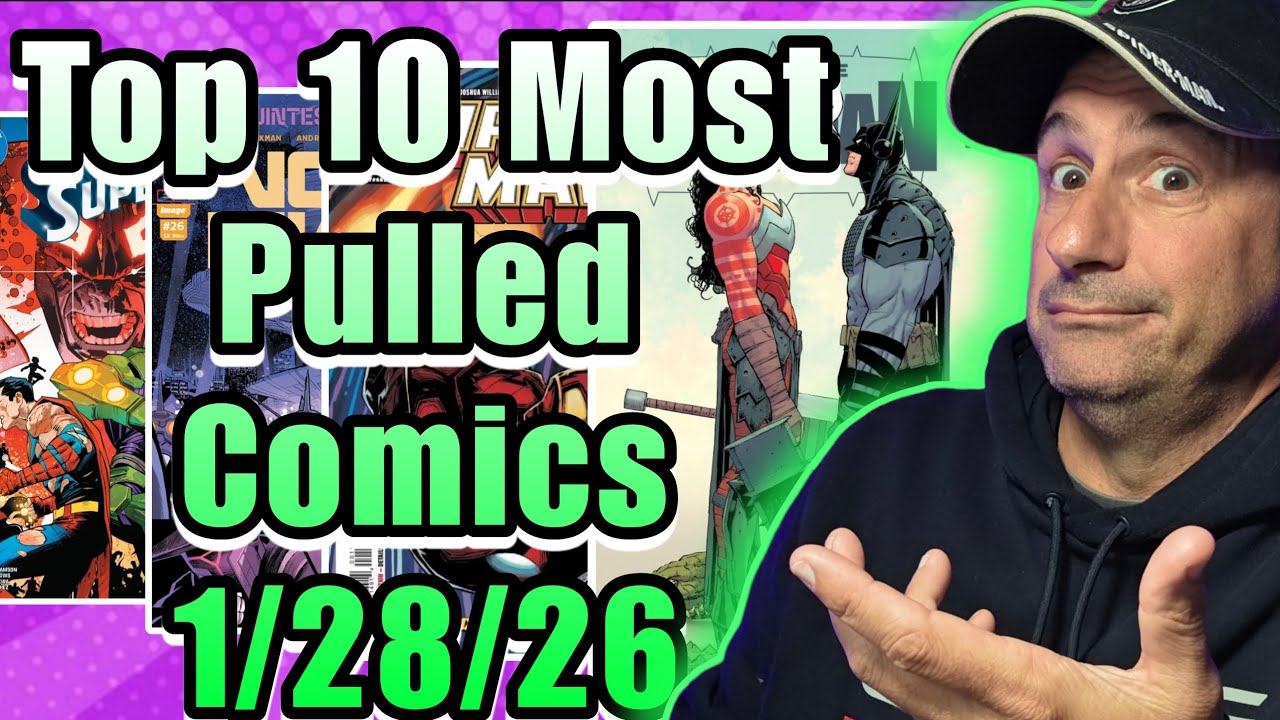 THE BIGGEST WEEK EVER! Top 10 Most Pulled Comics 🤯