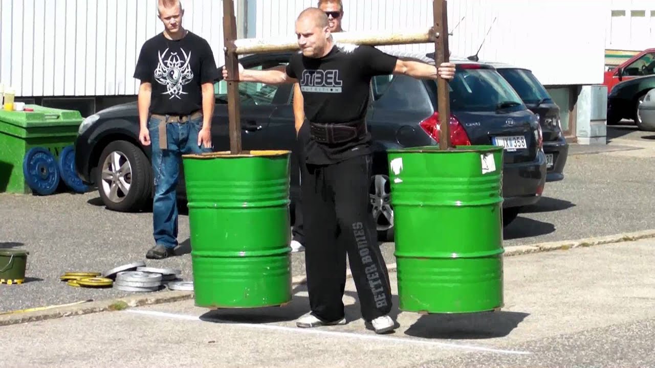 SSM kval Herrljunga 2011 -105kg Jimmie Trywall Ok 300 kg - 20 meter
