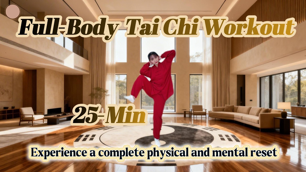 25-Min Full Body-Body Tai Chi Exercise: A Complete Physical & Mental Reset