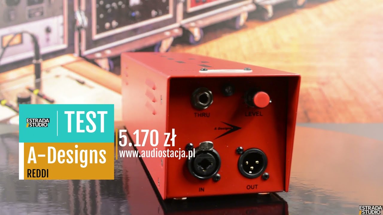 A-Designs REDDI - lampowy DI-box
