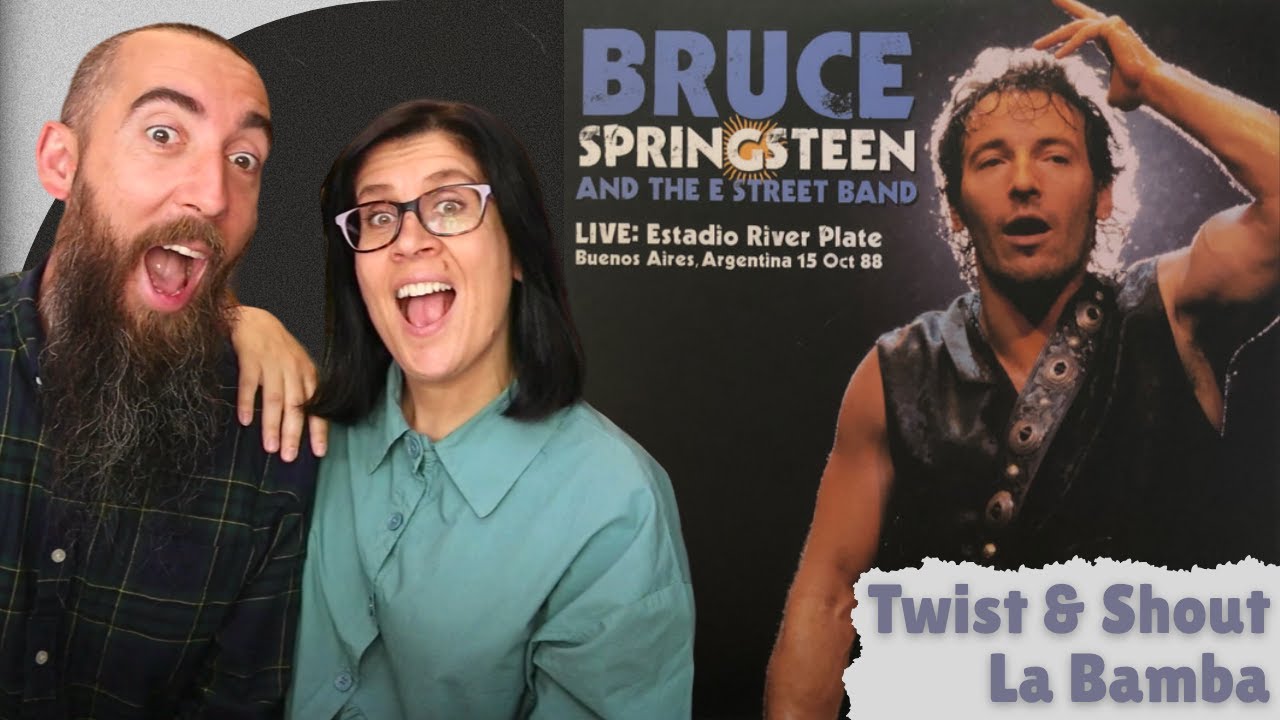 Bruce Springsteen - Twist & Shout / La Bamba (Live) (REACTION) with my wife