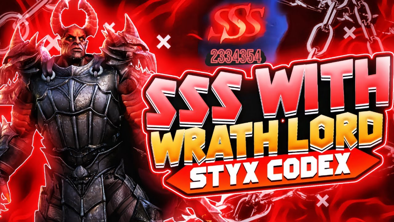 SSS For Lord Of Styx With Wrath As Lord | Immortal Codex, No Kigiri | Watcher of Realms