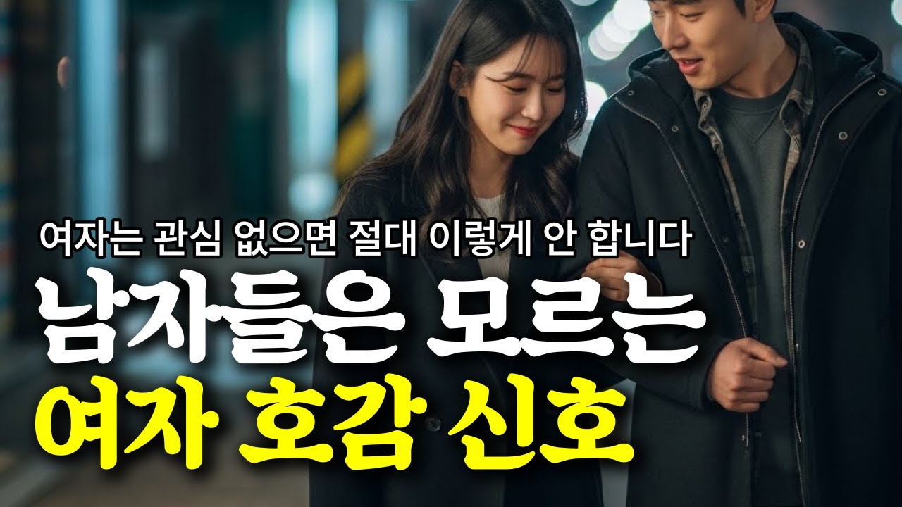 남자는 절대 모르는 '여자들이 꼬실 때' 하는 행동