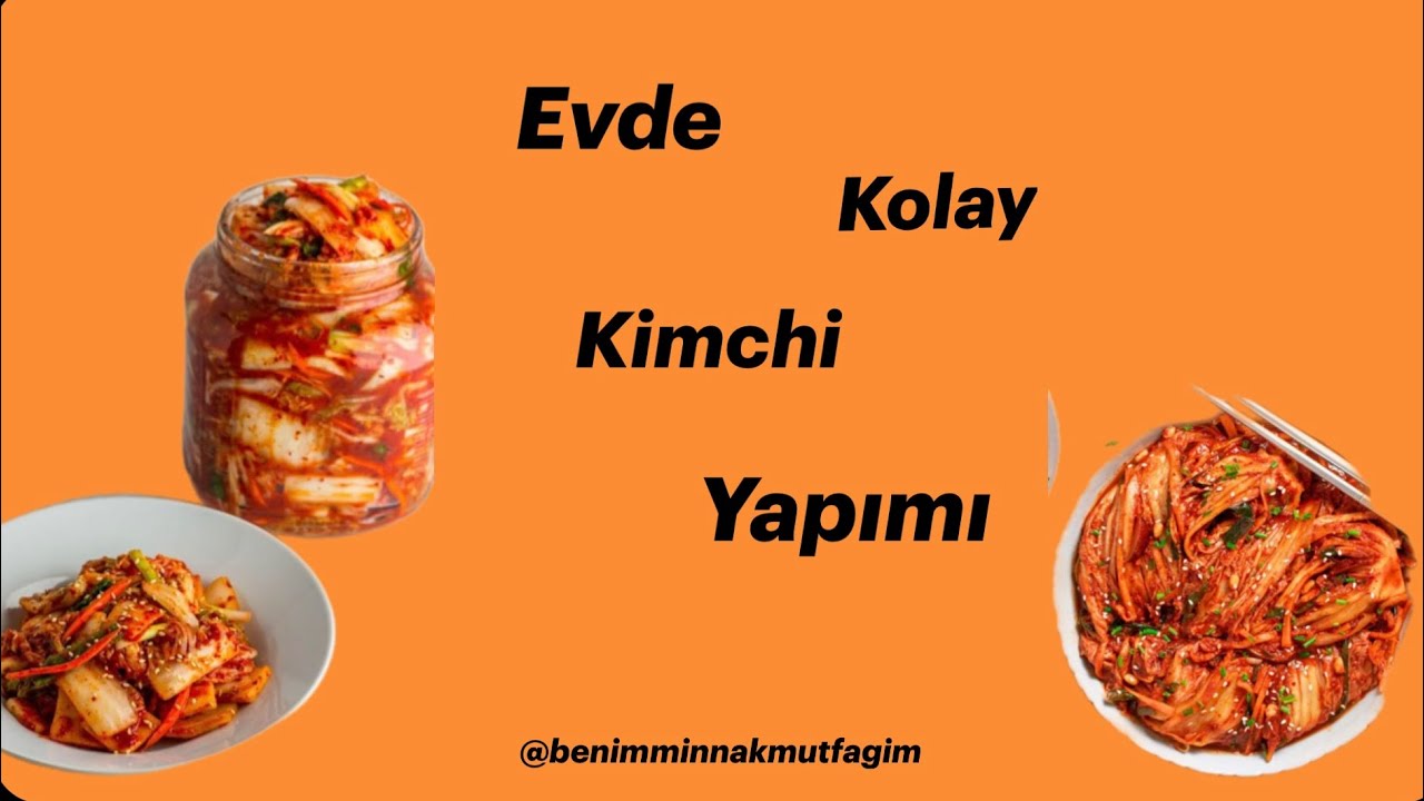 Evde kolay kimchi yapımı | Kimchi nasıl yapılır?