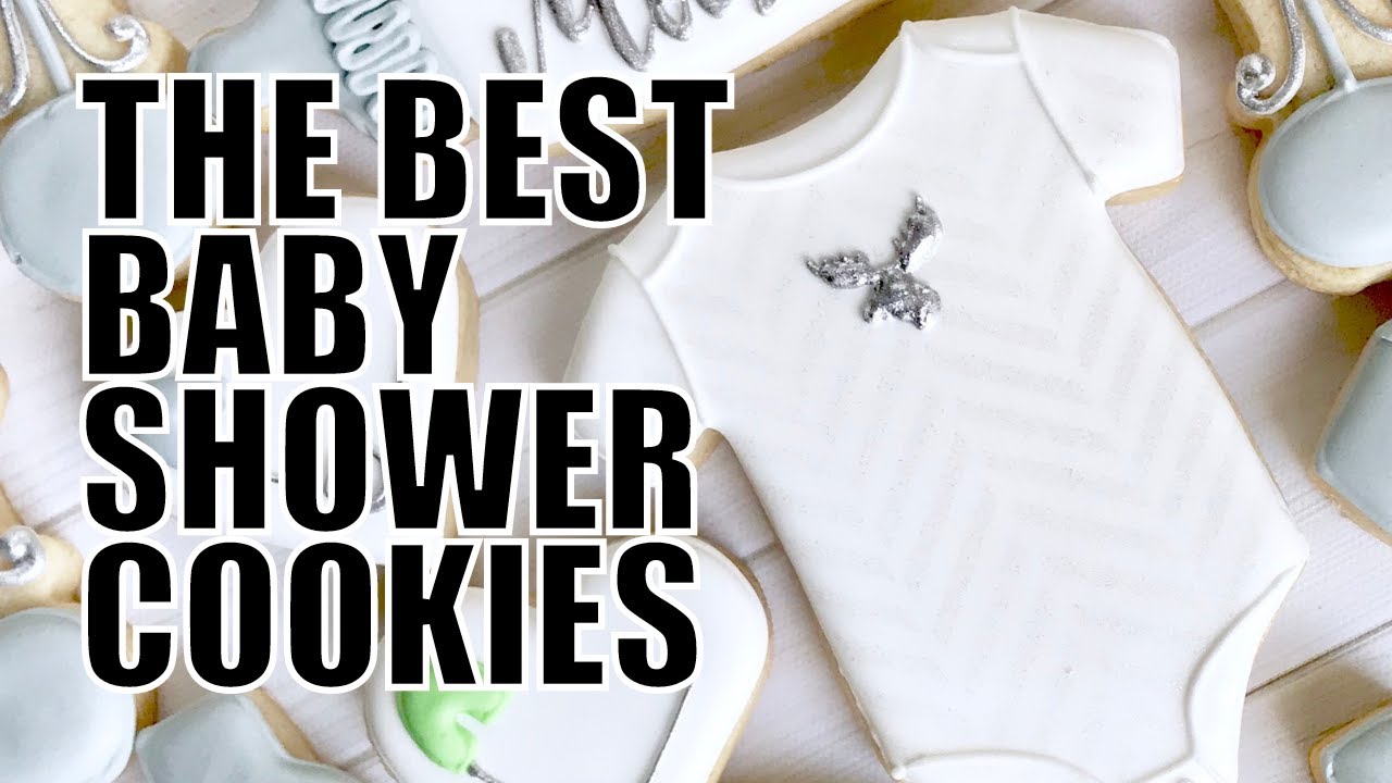 3 Great Decorated Cookie Ideas for a Baby Shower