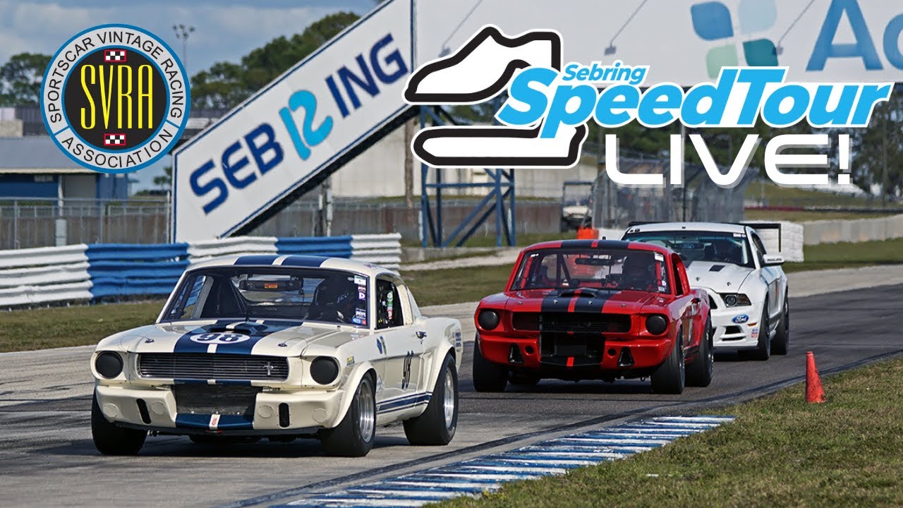 Sebring SpeedTour with Trans Am, and SVRA - Sunday Coverage