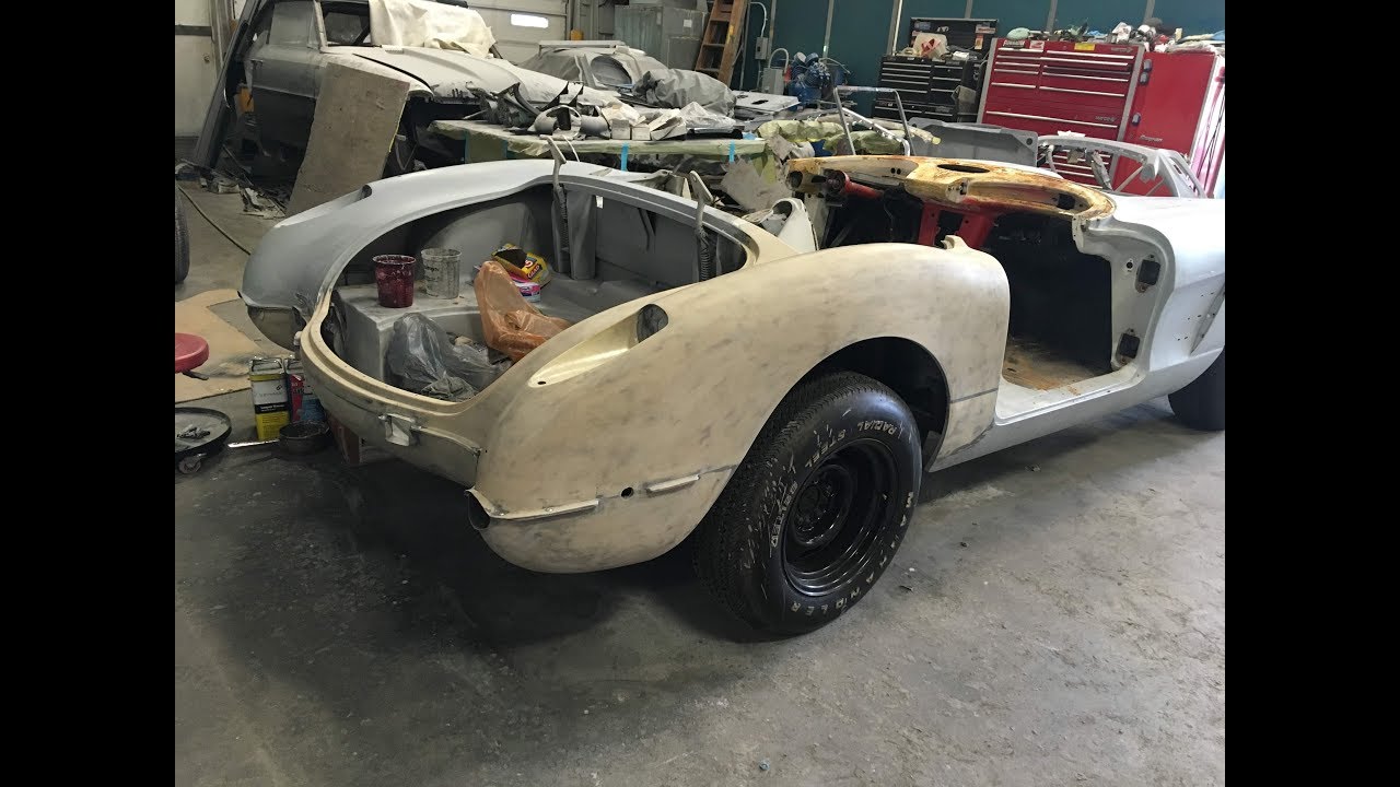 1960 Corvette Fuelie Tear Down and Paint Stripping