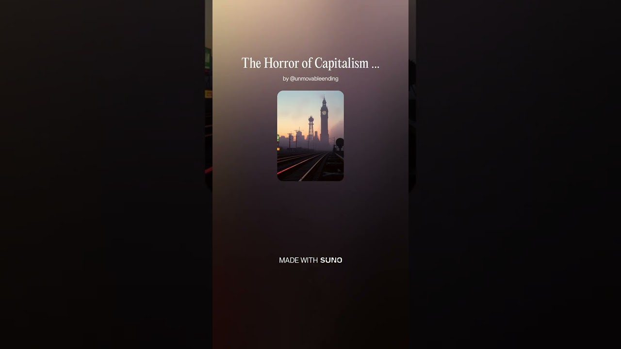 The Horror of Capitalism - Instrumental #AI​ #Song​ by #Suno​ #music​ #newmusic​