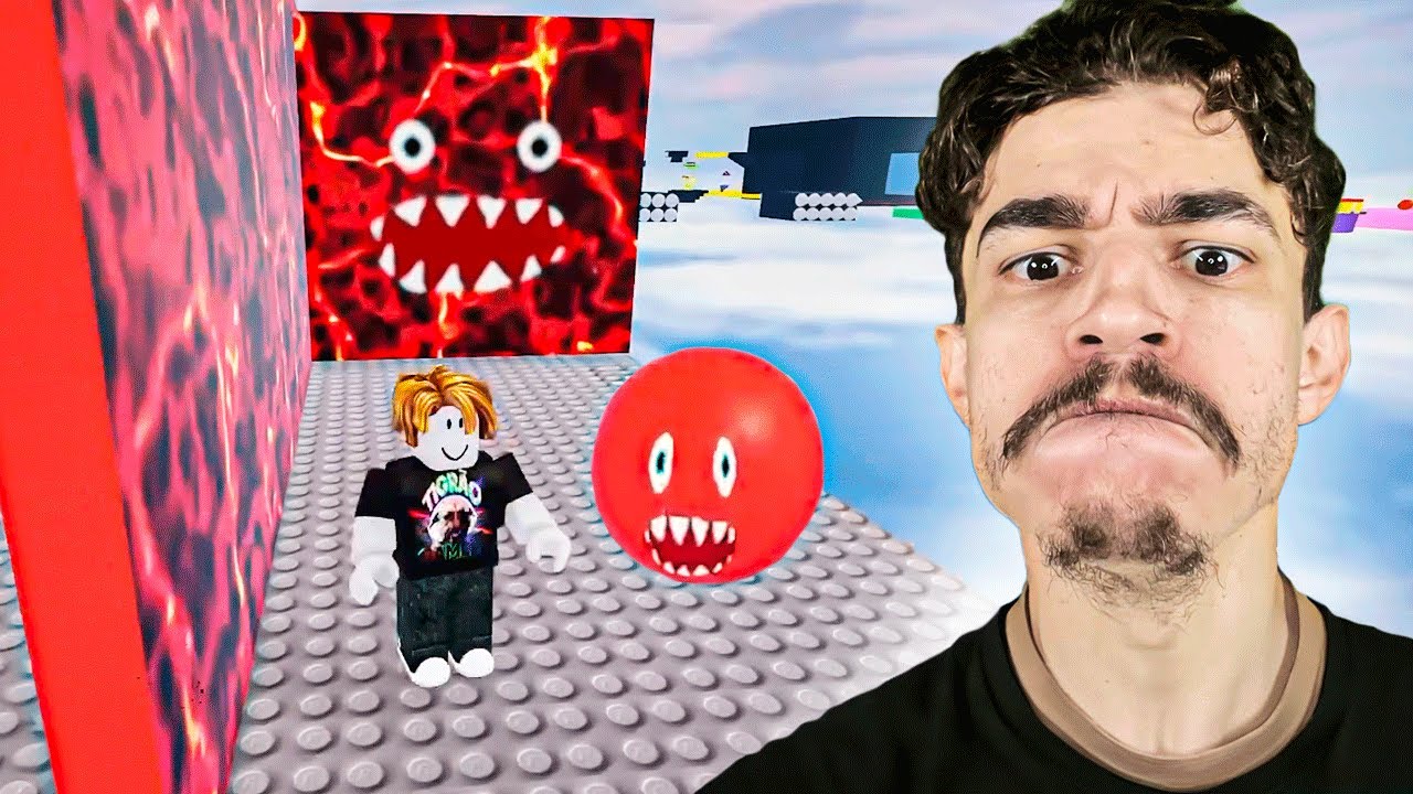 bistecone jogando o jogo mais dif&iacute;cil do ROBLOX