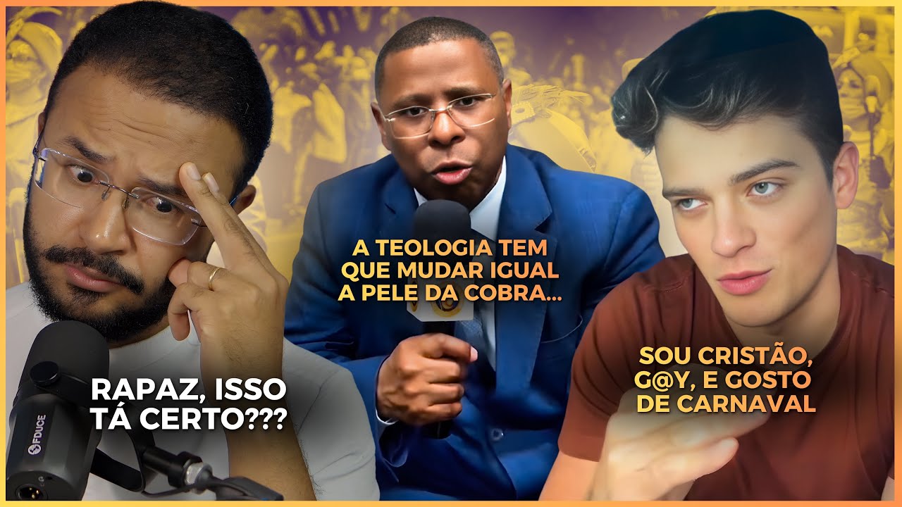 PASTOR PENTECOSTAL FALOU BESTEIRA? CRISTÃO PODE SER G@Y E PULAR NO CARNAVAL? - Sem Filtro (Ep.14)