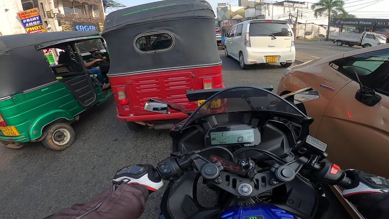 Morning Motorcycle Commute POV #01 | Rush Hour Ride