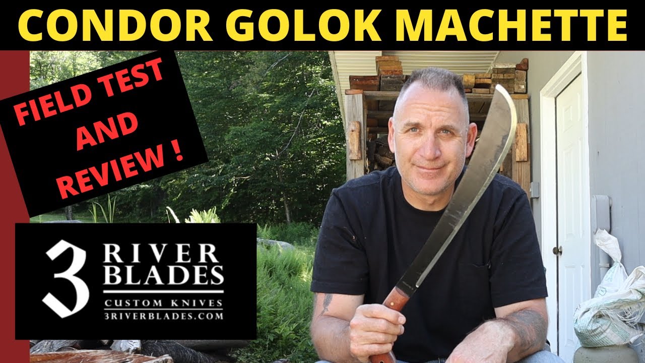 Полевые испытания и обзор мачете Condor Golok