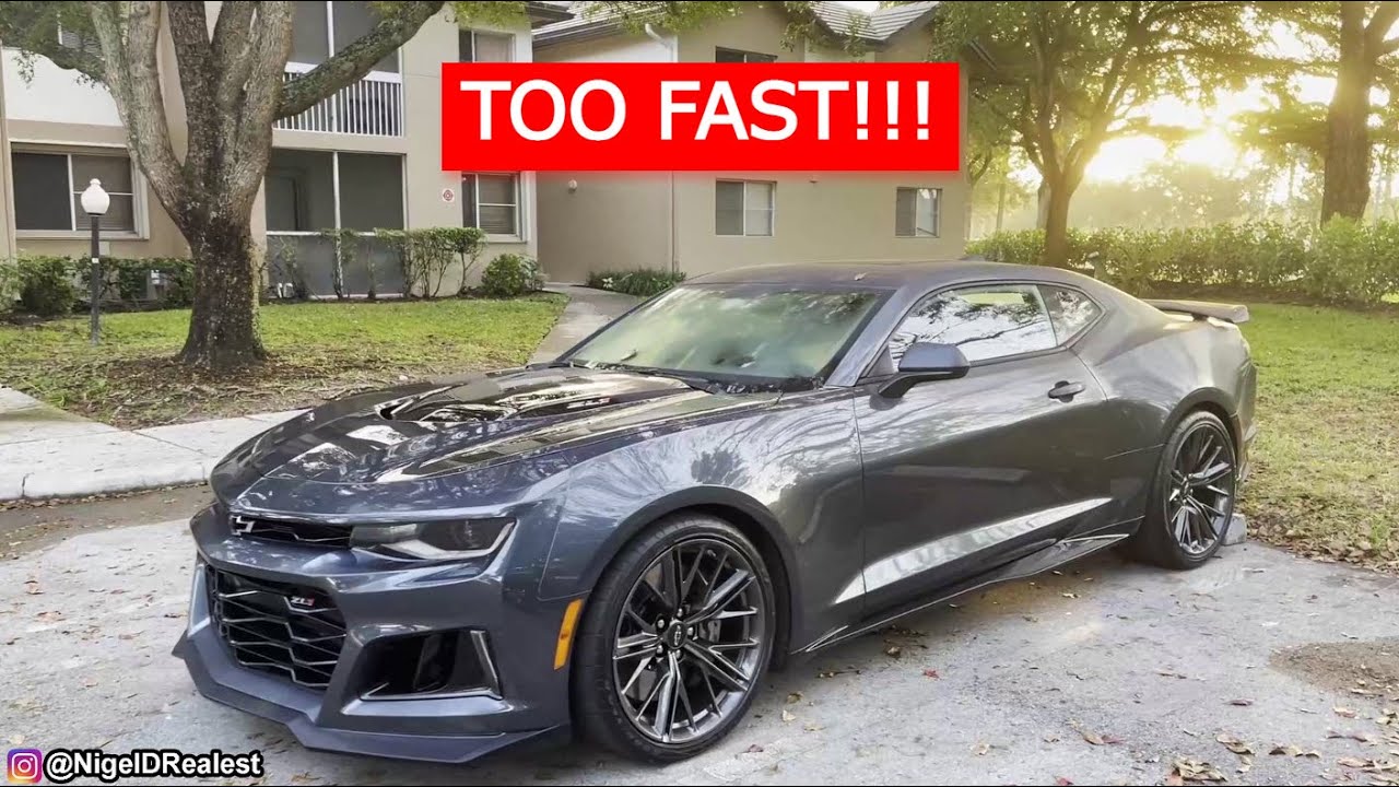 🛑 FIRST DRIVE IN MY 2021 CAMARO ZL1!