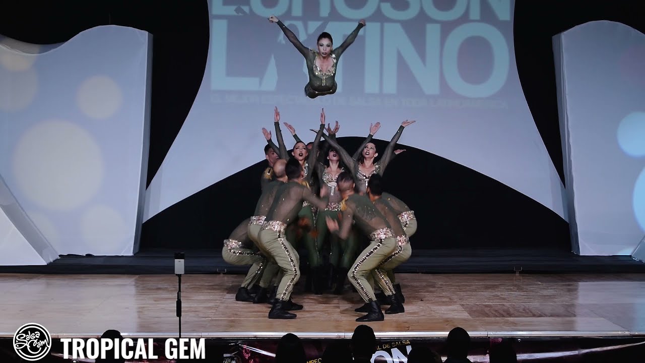 Tropical Gem Show Performance Euroson Latino 2017