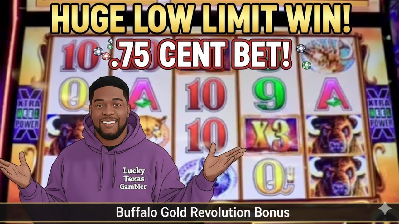 4 Minutes of PURE GOLD! Buffalo Gold Revolution Slot Machine Bonus