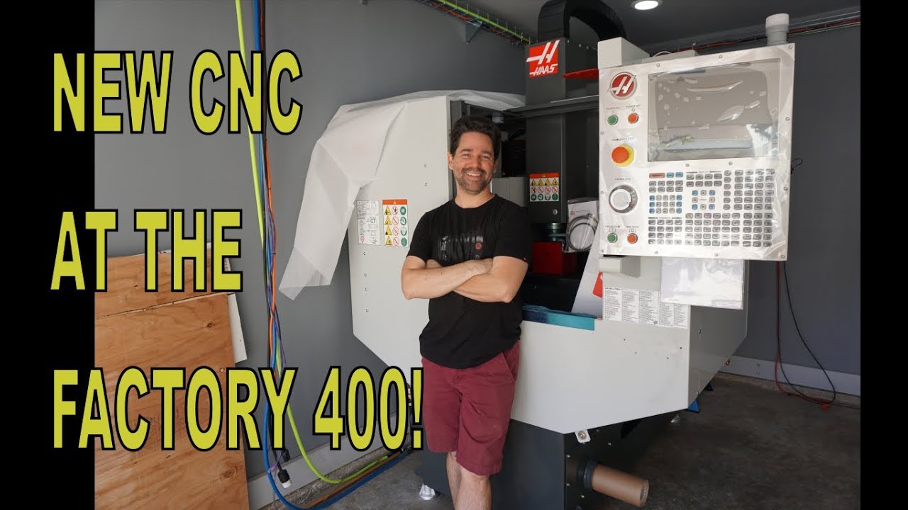 CNC Milling Machine arrival at the Factory400! Episode 004