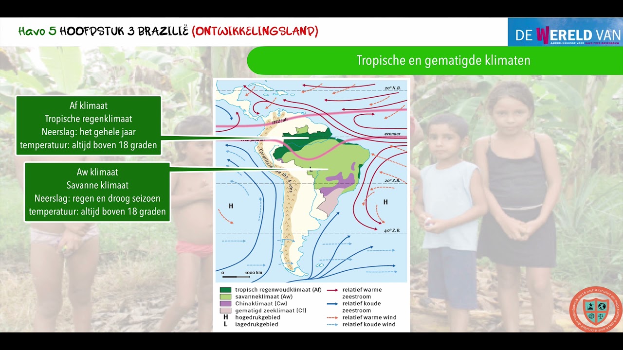 De wereld van Havo 5 H3 §3 Klimaten en landschappen