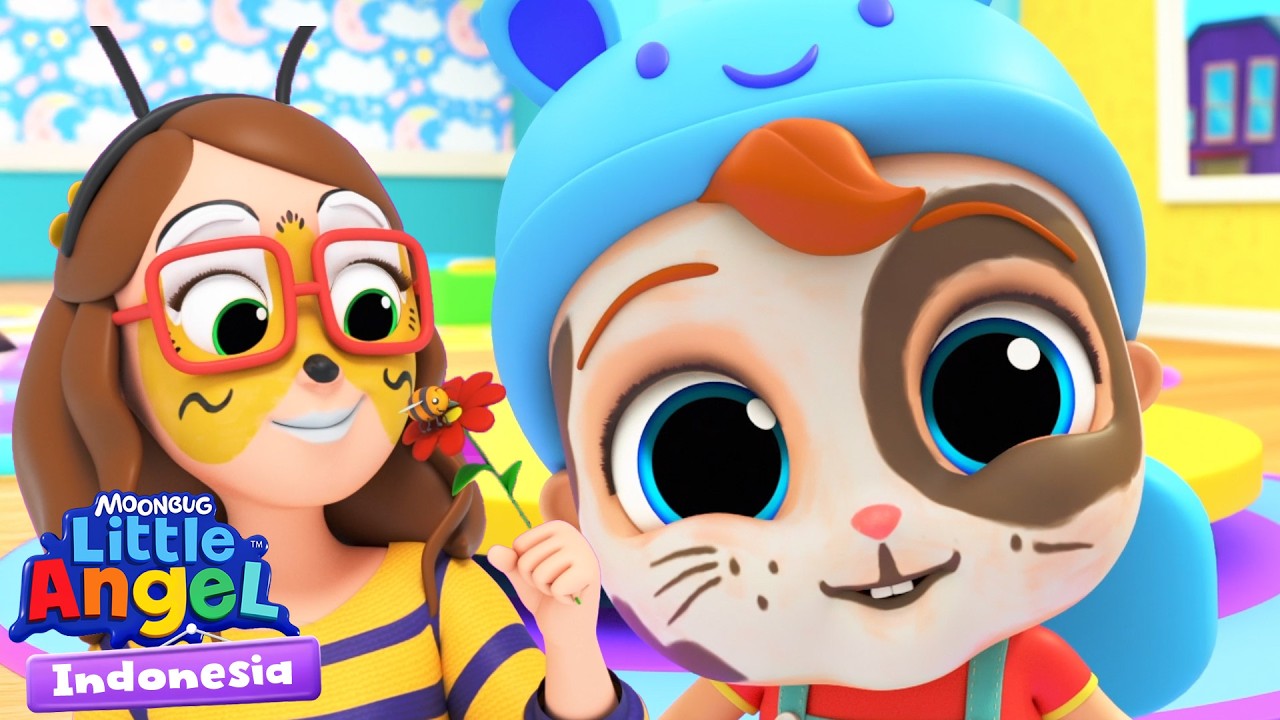 Yuk Belajar Tarian Binatang! | Lagu Anak | Little Angel Bahasa Indonesia