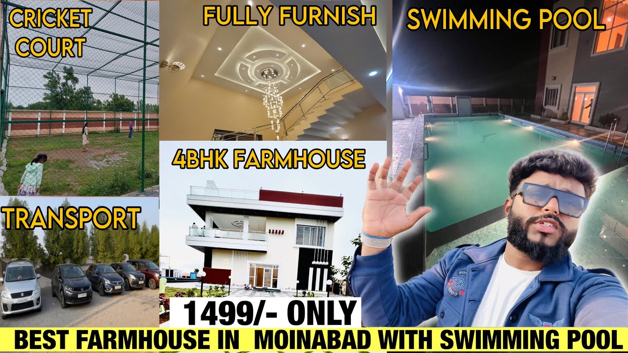 ELITE FARM HOUSE | Budget Friendly and luxury  | Best Farmhouse Near Hyderabad For Rent