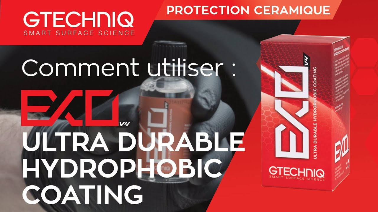 Comment poser un traitement céramique hybride - Tuto Gtechniq EXO