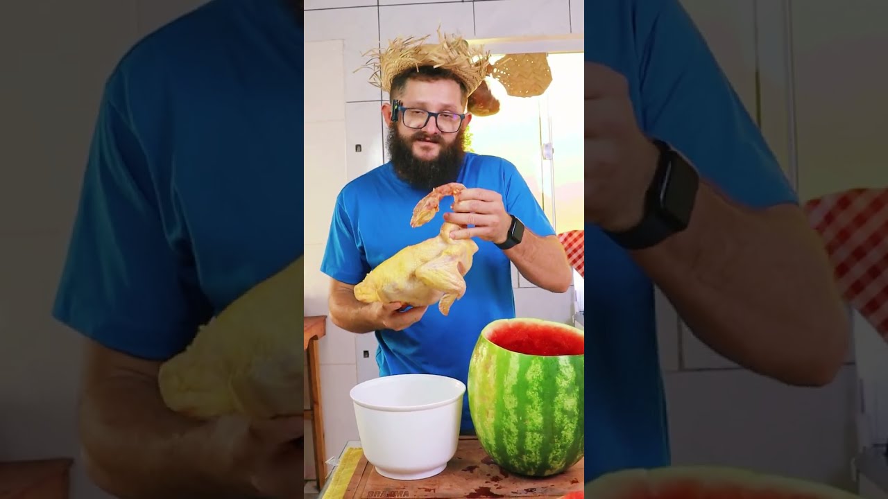 EP 8: Frango na cumbuca da melancia. Será se isso presta?