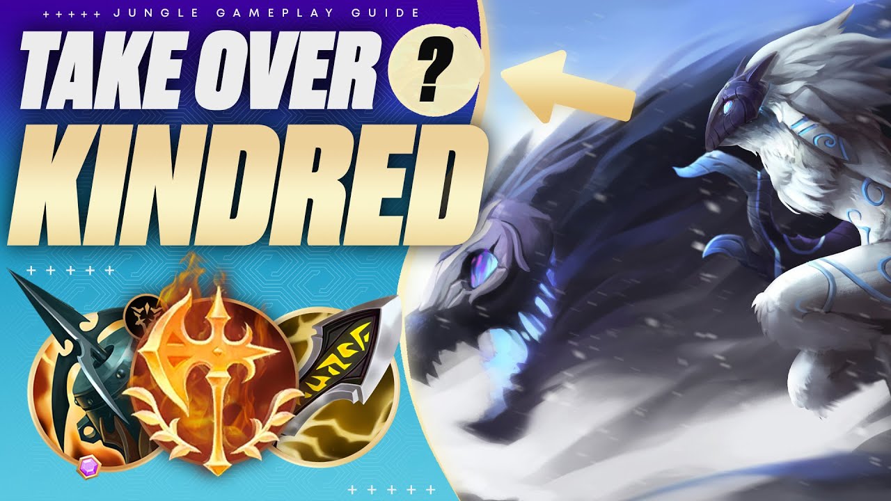 KINDRED JUNGLE Out-paths And Out-jungles ANY Jungler💀(and how YOU can do it too!)