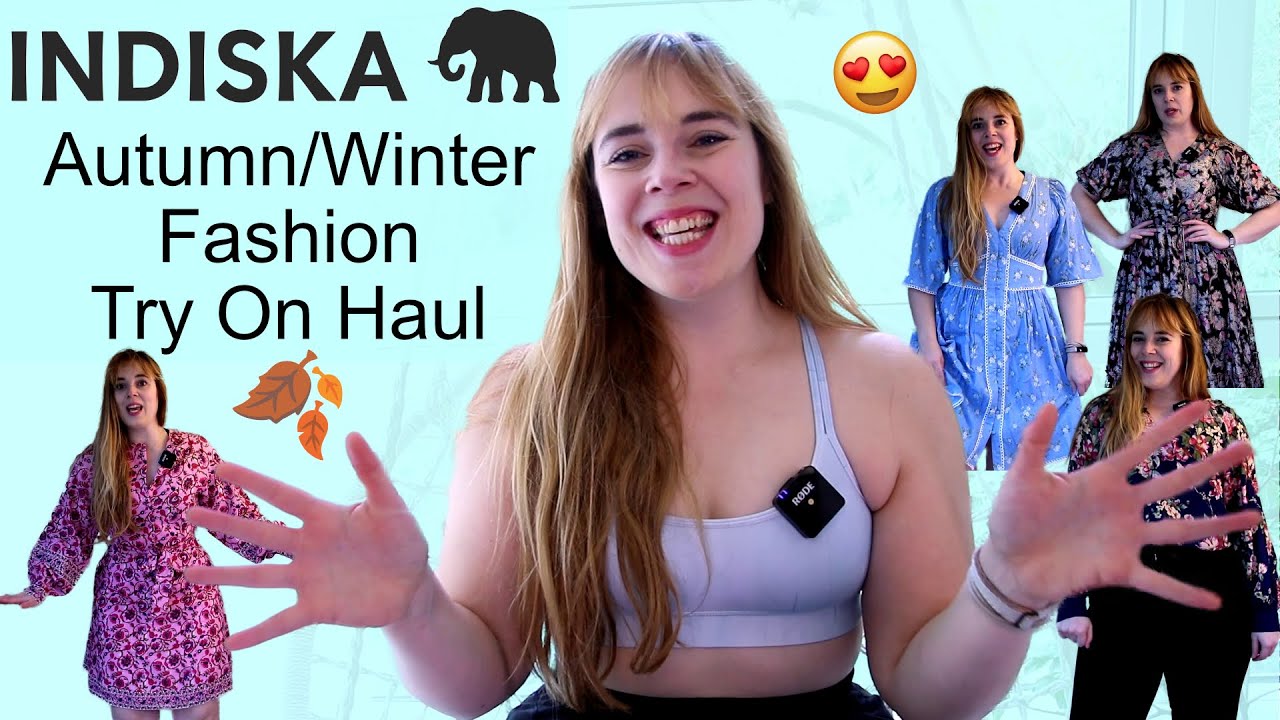 Новая осенне-зимняя мода | Милые топы, платья и многое другое | Indiska Try On Haul