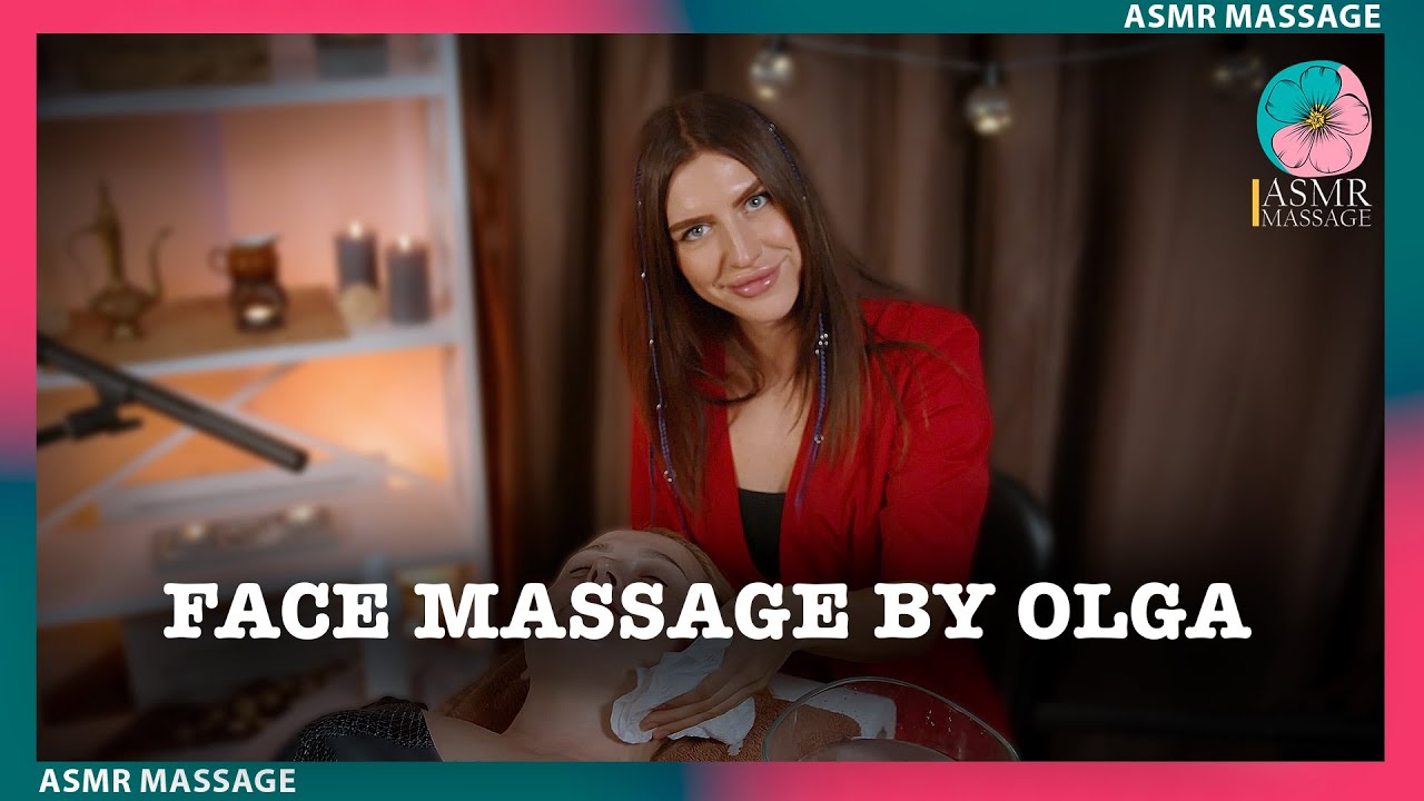 ASMR Head and Face massage by Olga (Compilation)