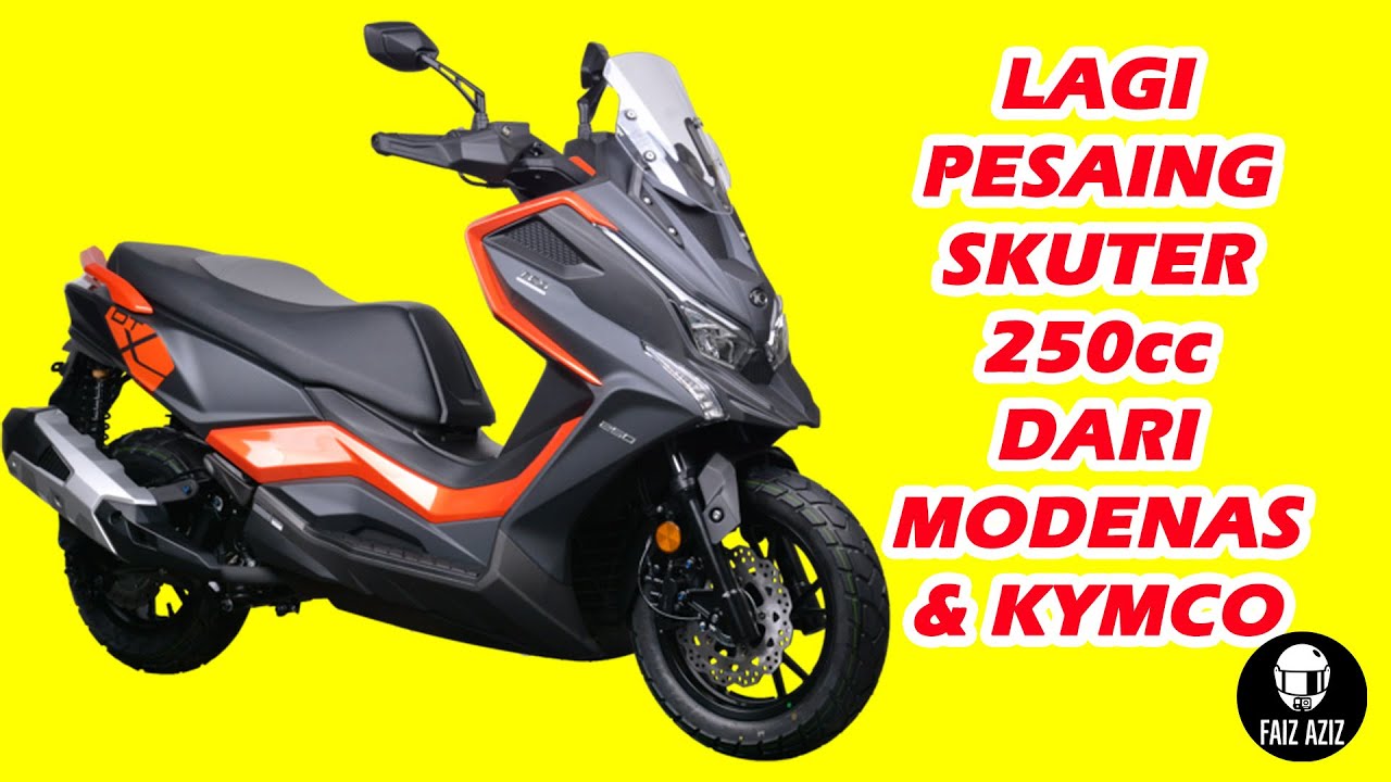 Skuter Kymco DTX250 Walkaround di Malaysia Autoshow 2025 Vlog E645