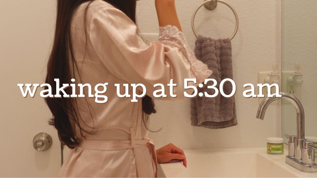5:30 AM Self Care Morning Routine ☀️ Slow and Mindful Habits