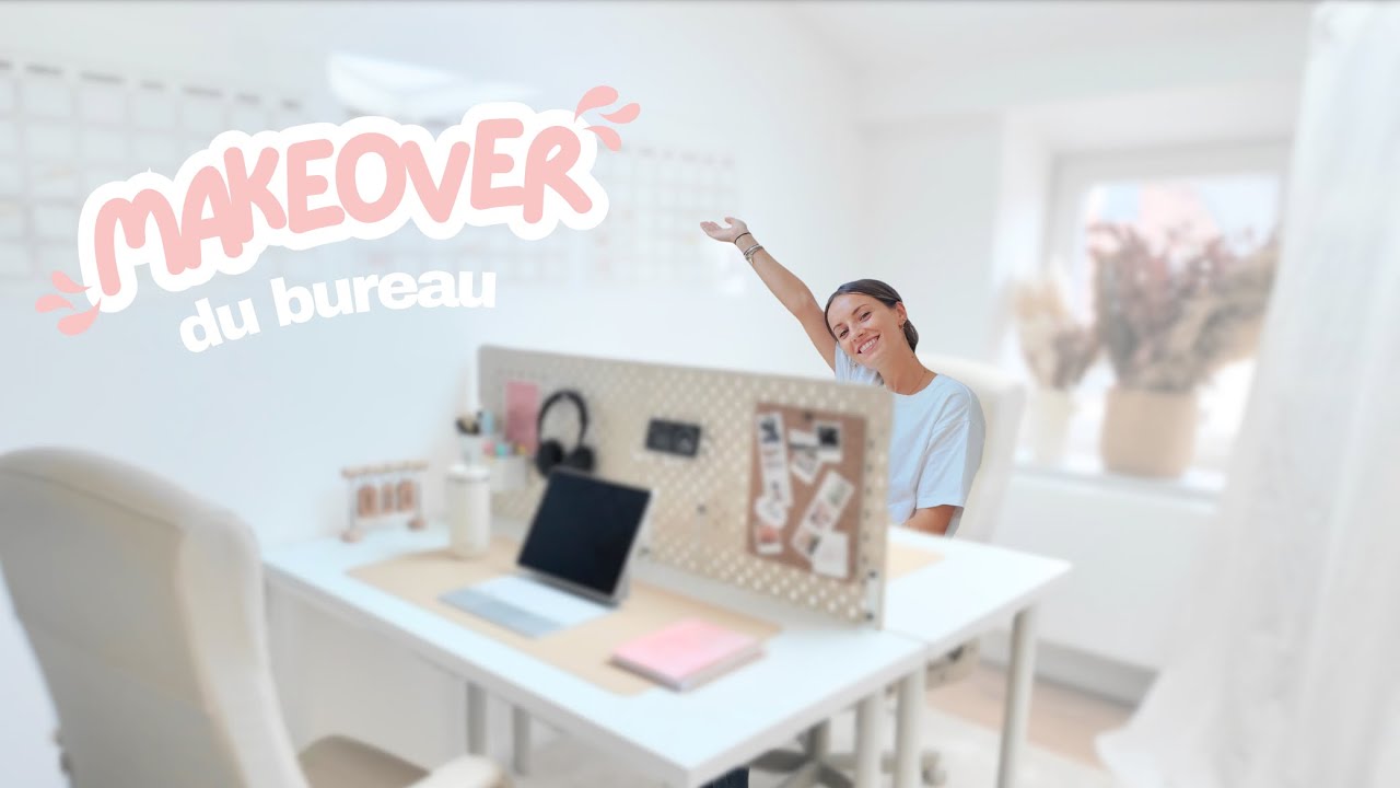 Notre bureau *PINTEREST* 🤩 (et pour pas cher)