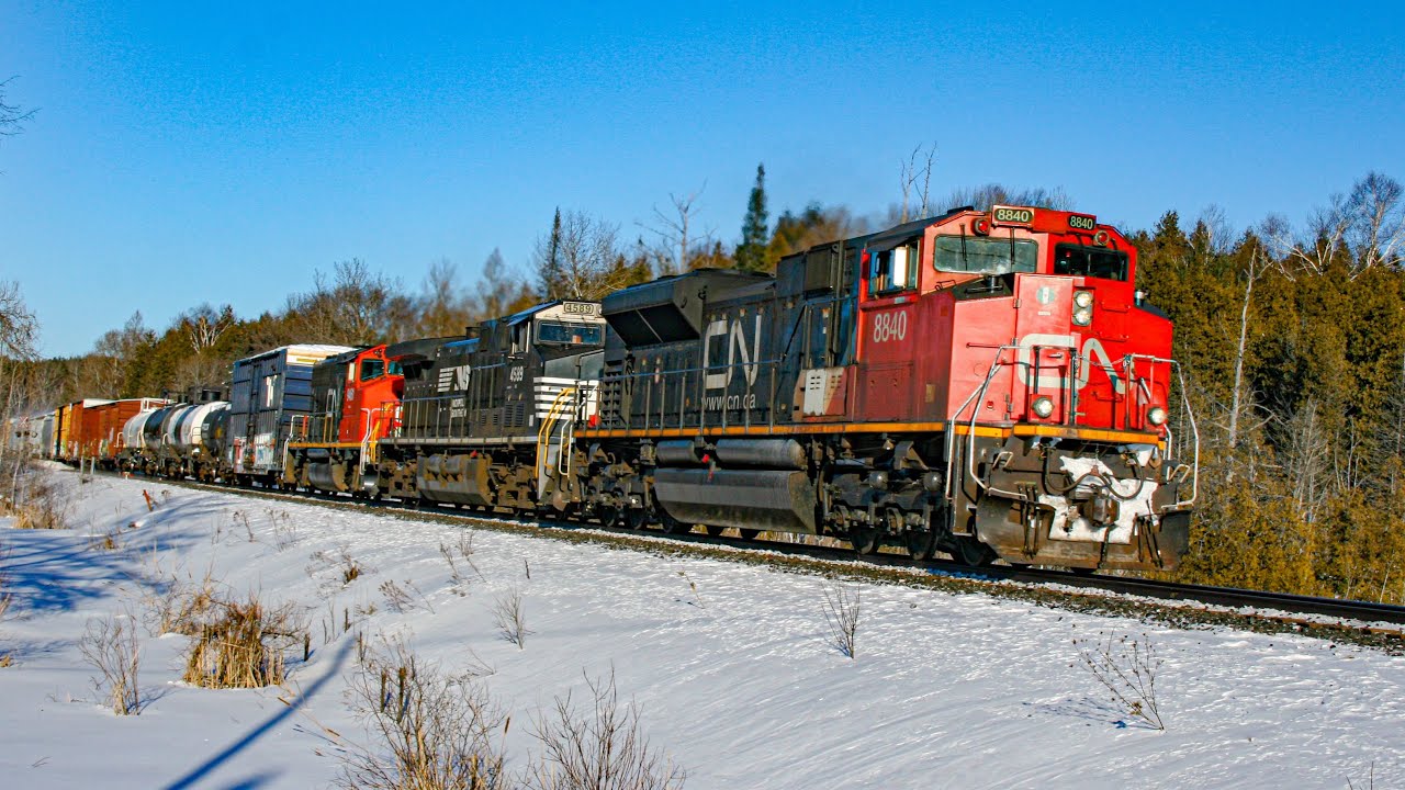 NORFOLK SOUTHERN! Railfanning around Zephyr, ON (FEB 1, 2026)