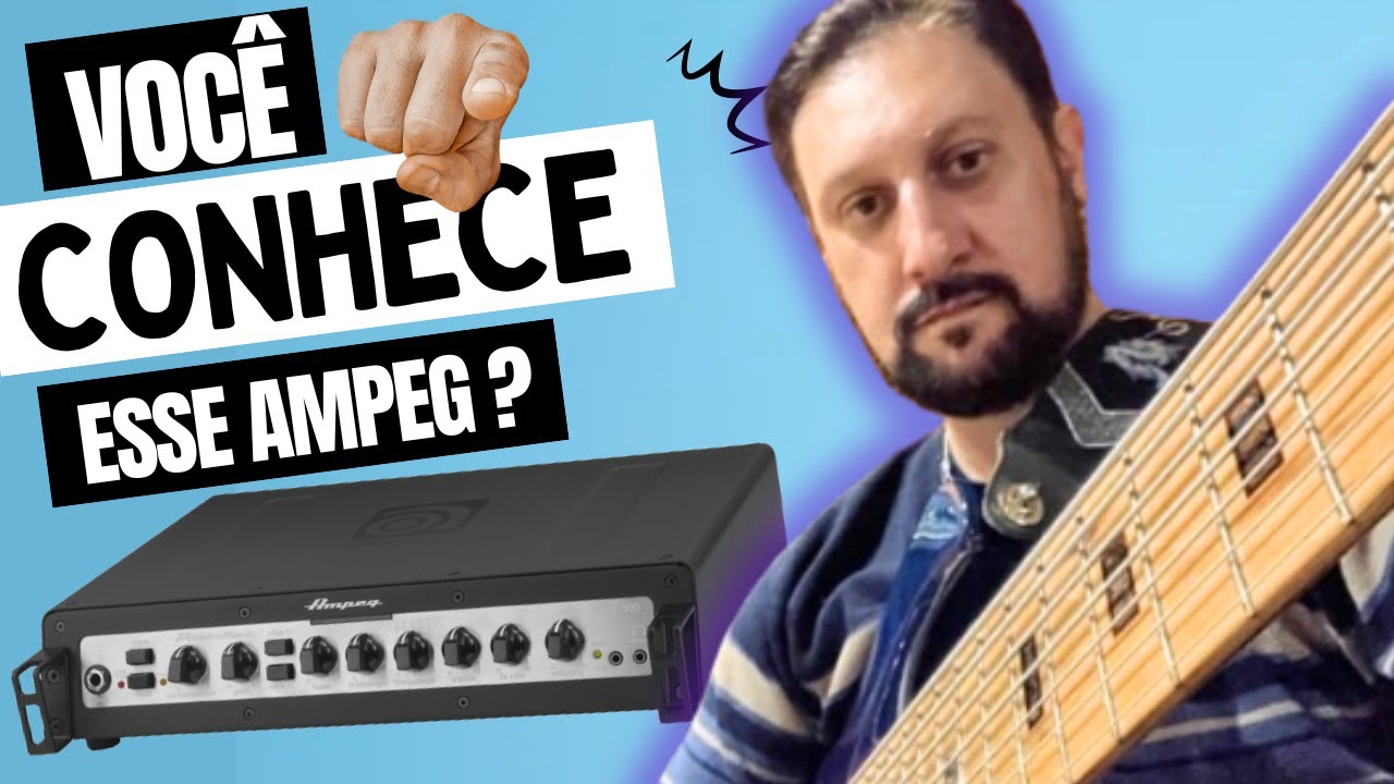 REVIEW AMPEG PF 500 - AMPEG PORTAFLEX PF500 - AMPLIFICADOR AMPEG PF500 - AMPLIFICADOR BAIXO AMPEG