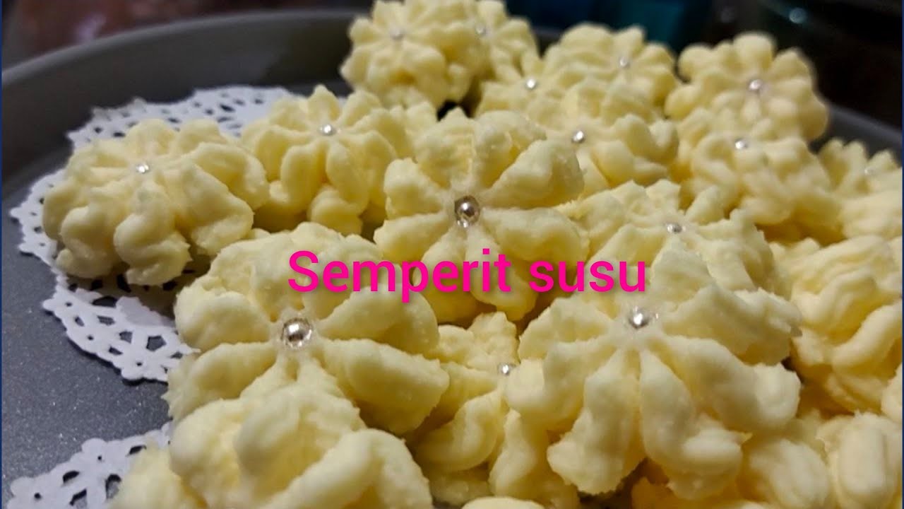 Semperit susu. 4 bahan sahaja. Cair dimulut. Yummy😋