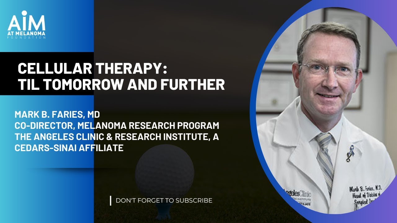 Cellular Therapy: TIL Tomorrow and Further