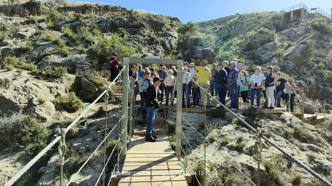 por Zaragoza, Almonacid de la cuba, presa 1