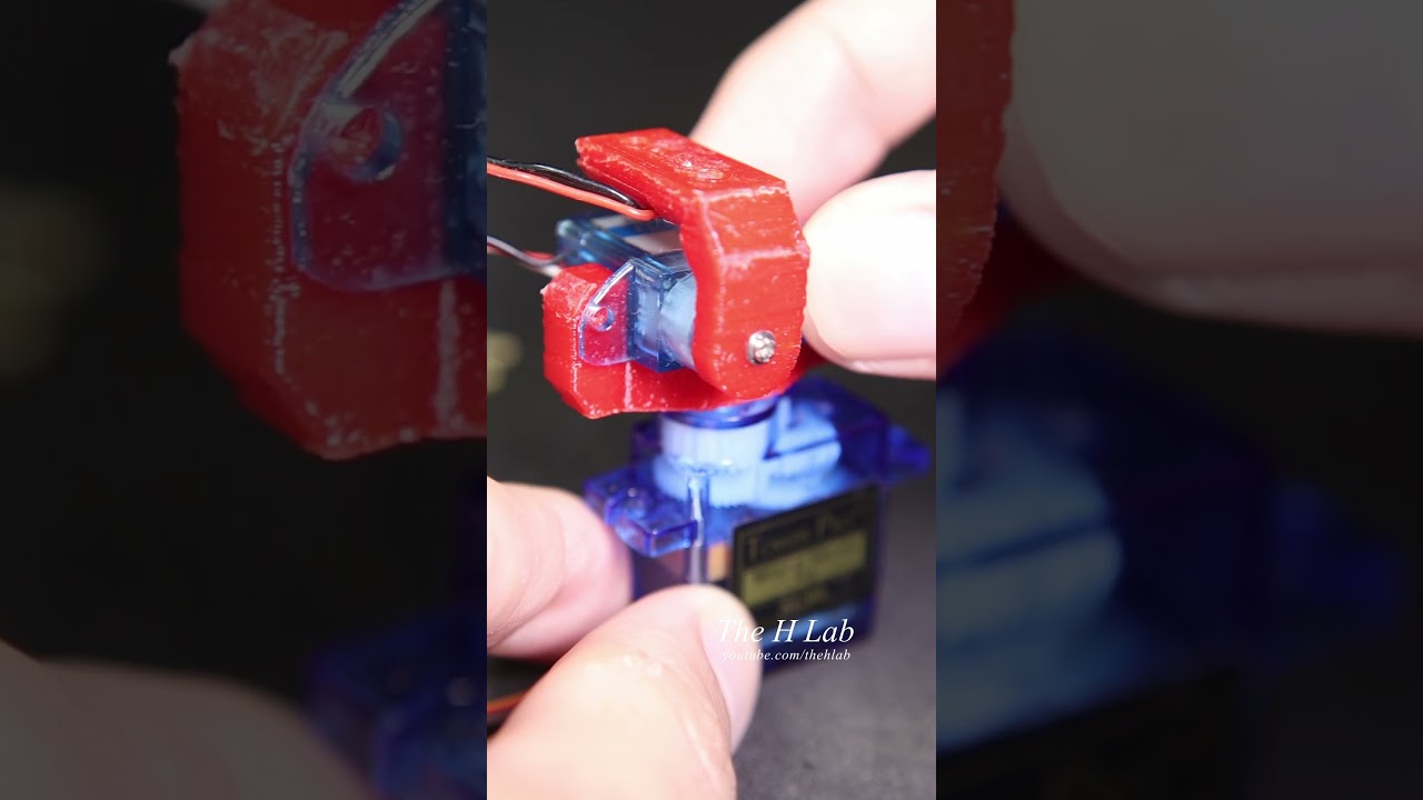 DIY Cheapest Remote Gimbal 2D FPV | The H Lab #shorts