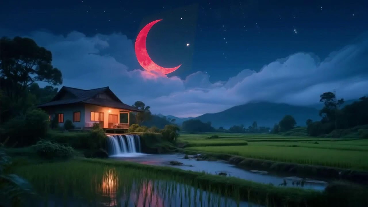 Calming Night 🌑 Healing of Stress,Anxiety and Depressive States,Relaxing ,Nighttime Sleep 87