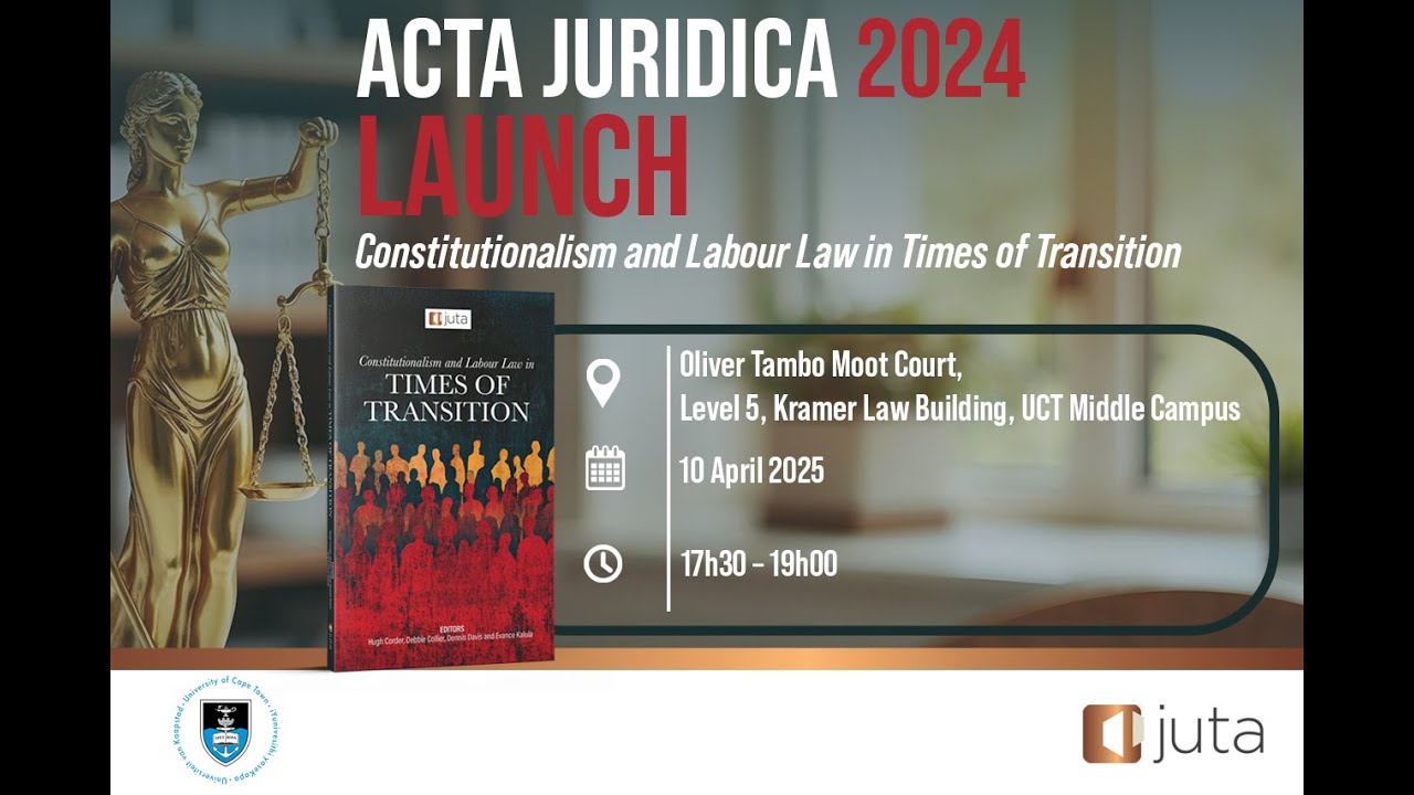 Acta Juridica 2024 | Launch Event