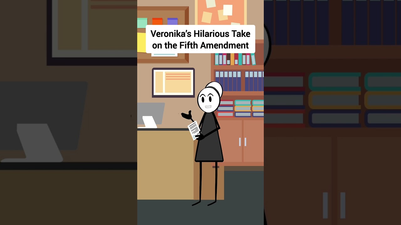 Veronika&rsquo;s Hilarious Take on the Fifth Amendment #gplus #animation #corporate #skits