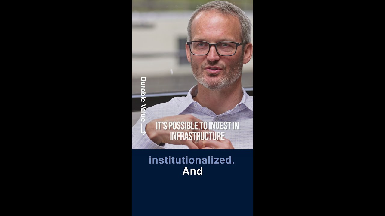 It's possible to invest in infrastructure 