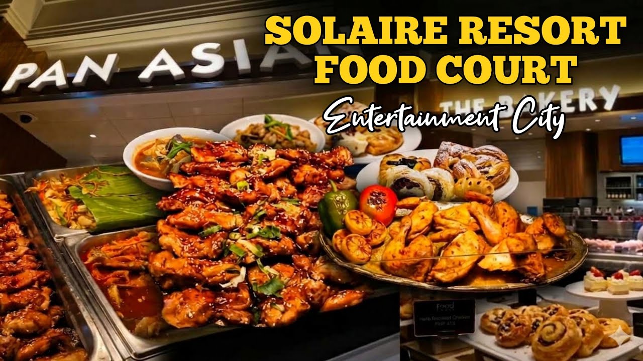 Food Tour at SOLAIRE RESORT FOOD COURT Entertainment City | Jeff Rivera
