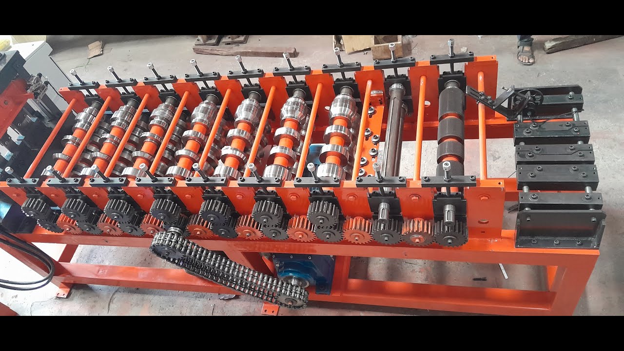 4 in 1 Automatic False Ceiling Roll Forming Machine/ Koneet Industries| Call/Whatsapp +91 9100437609