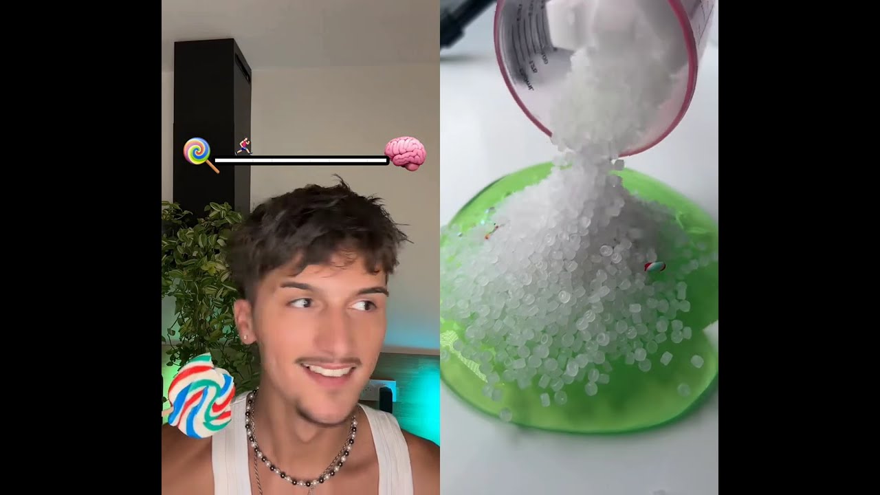 🌈histoire de slime🥰 Yovan Tiktok petites &  Satisfying 💚 #102