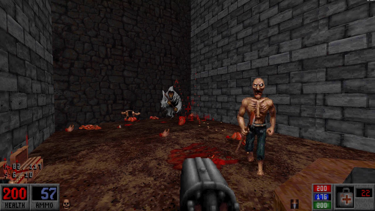 Blood: Plasma Pak (BloodGDX) - E6M6 Forbidden Rituals - All Secrets - 2160p 4K